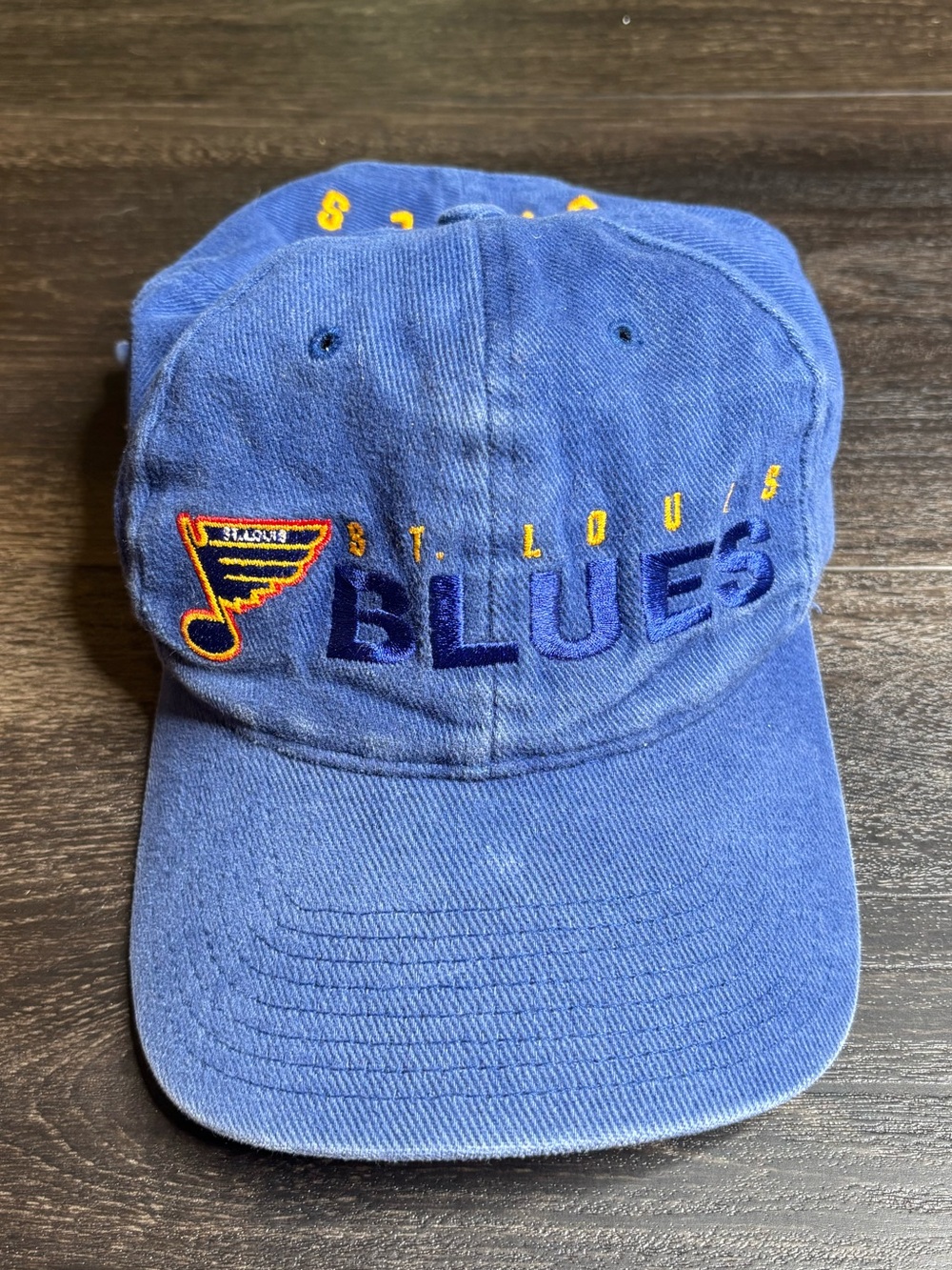 Vintage St Louis Blues NHL Strap Back Hat
